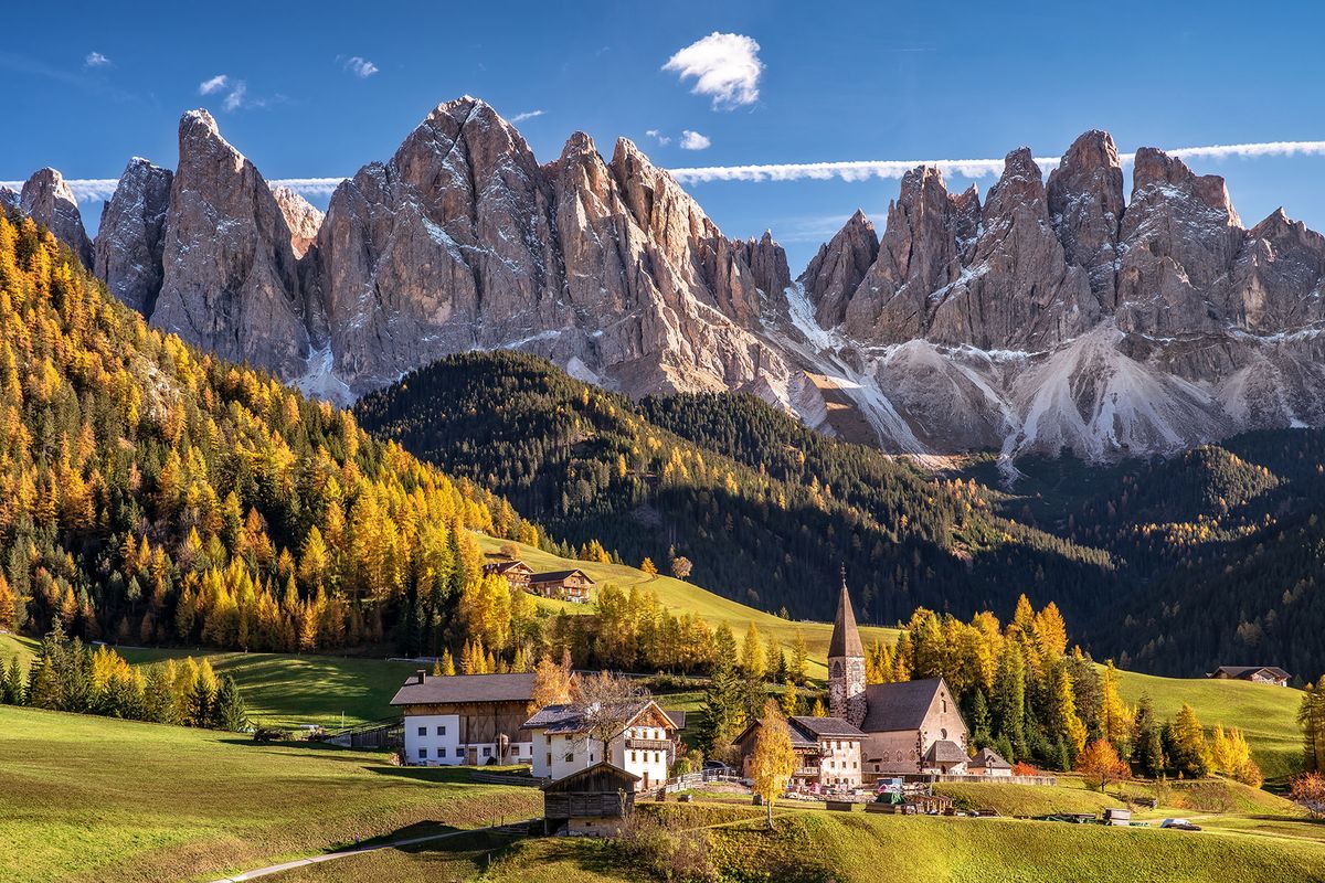 Sentiero di montagna italiano